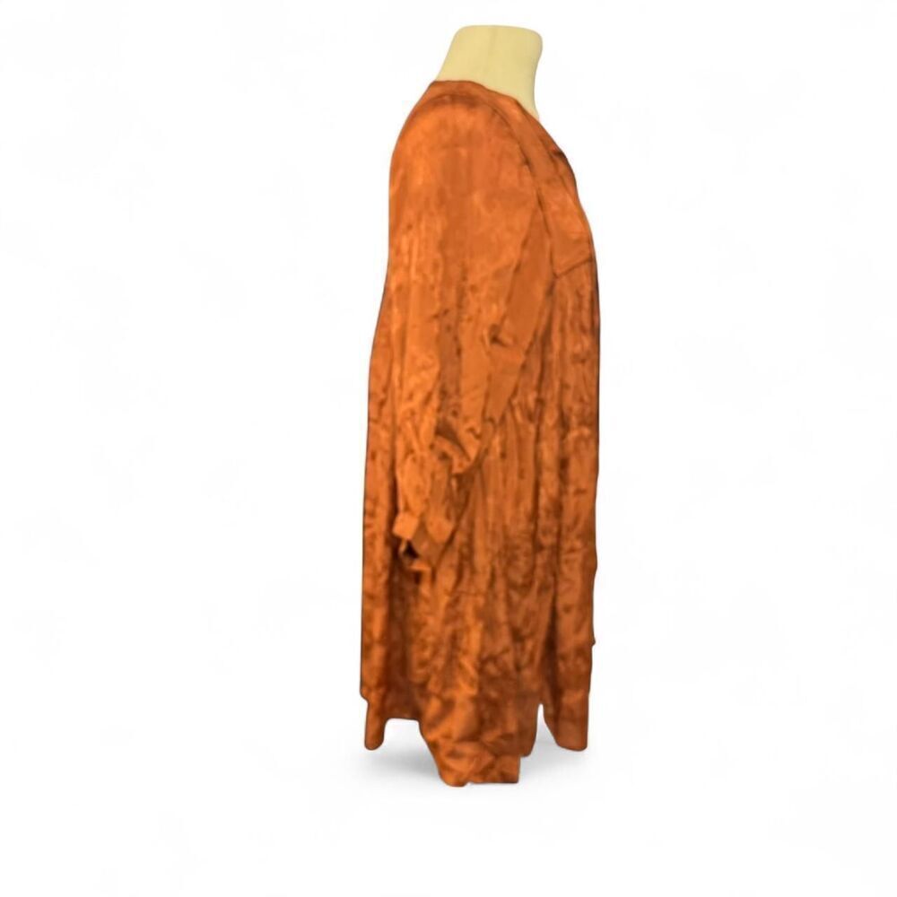 Natural Life Rose Boho Festival Mini Dress Rust Size Small - Picture 6 of 8